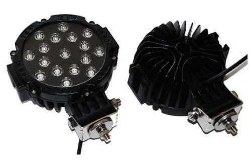 51W LED Spotlight For Vehicles, Boats etc 10 ~ 30V DC Black Frame Colour. Collections are allowed.
