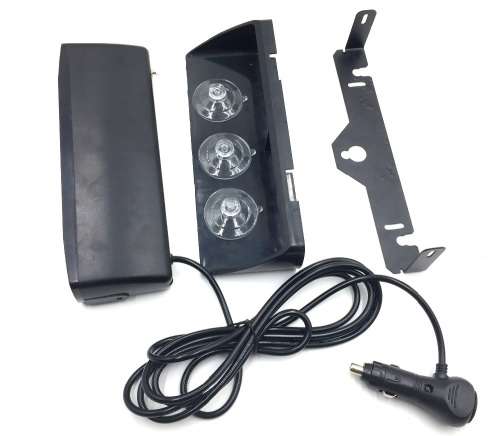 Amber LED Emergency Warning Flash Windscreen Strobe Lights 12V New Design. Collections allowed.