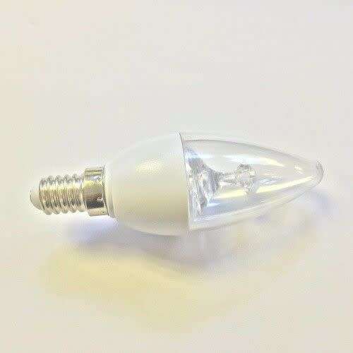 LED Light Bulbs: Candle Type 3W 220V E14 Cool White. Collections are allowed.
