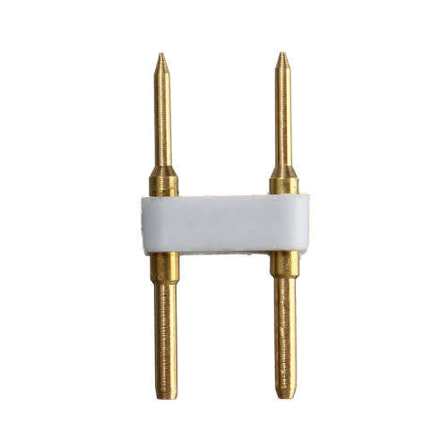 2-Pin Type 6mm, 8mm, 10mm Copper Connector Pins For 220V LED Strip Lights. Collections Are Allowed.