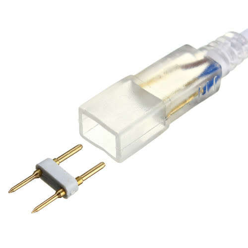 2-Pin Type 6mm, 8mm, 10mm Copper Connector Pins For 220V LED Strip Lights. Collections Are Allowed.