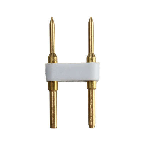 2-Pin Type 6mm, 8mm, 10mm Copper Connector Pins For 220V LED Strip Lights. Collections Are Allowed.