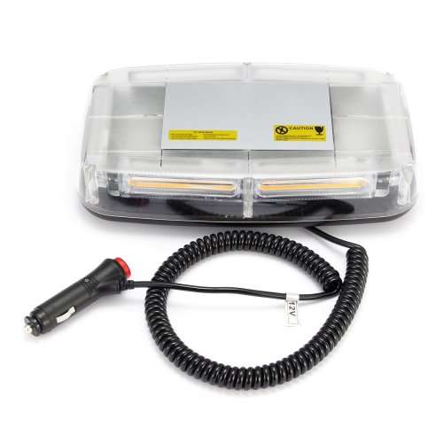 Cool White COB LED Strobe Emergency Hazard Warning Roof Top Light. Collections are allowed.