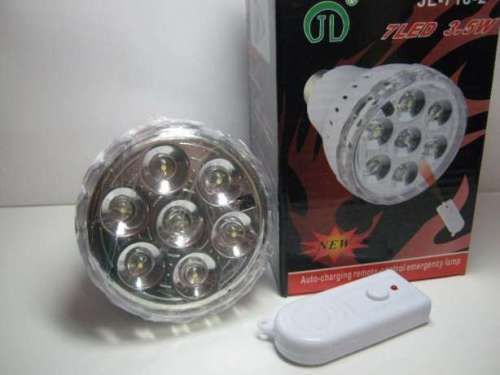 Rechargeable Emergency Ultra Bright LED Light Bulbs With Remote Control. Collections Are Allowed.