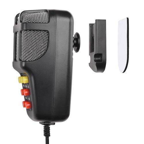 12V Car Vehicle Alarm Siren Horn with Loudspeaker Microphone. Collections Are Allowed.