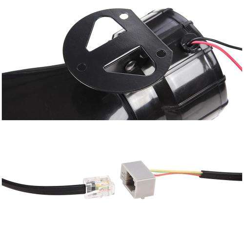 12V Car Vehicle Alarm Siren Horn with Loudspeaker Microphone. Collections Are Allowed.