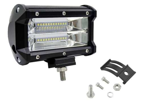 LED Combo Warning Strobe/Flash Flood Light: 72W 10~30V DC. Collections are allowed.