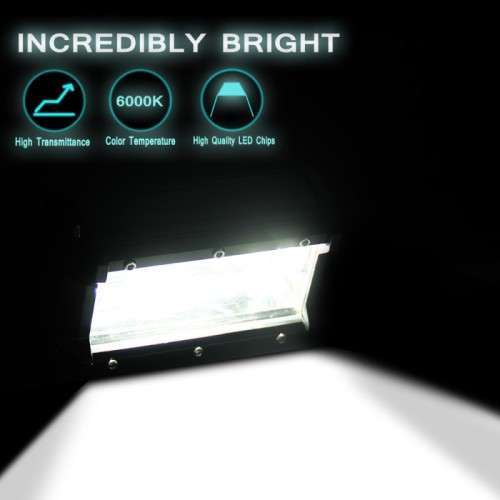 LED Combo Warning Strobe/Flash Flood Light: 72W 10~30V DC. Collections are allowed.