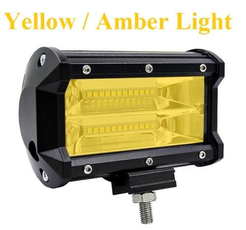 LED Combo Warning Strobe/Flash Flood Light: 72W 10~30V DC. Collections are allowed.