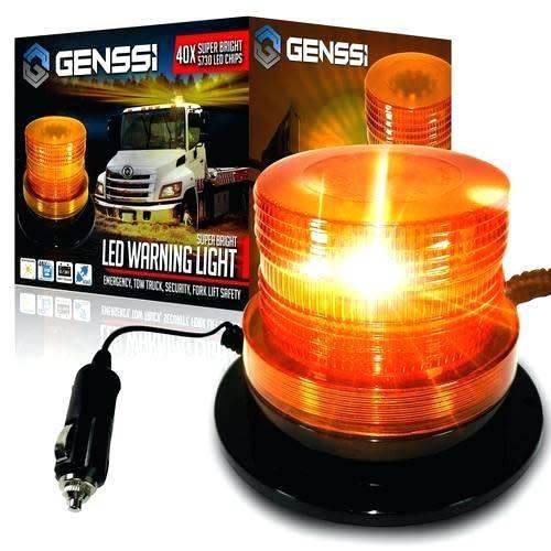 LED Magnetic Warning Strobe Emergency Beacon Light Orange / Amber 12V/24V. Collections are allowed.