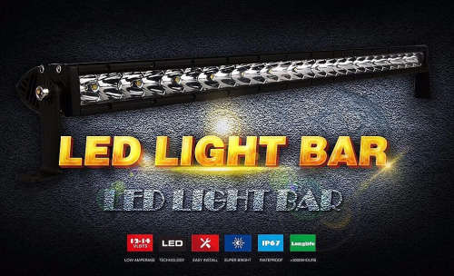 LED Light Bar 50inch Ultra Slim Design Single Row. Collections allowed.
