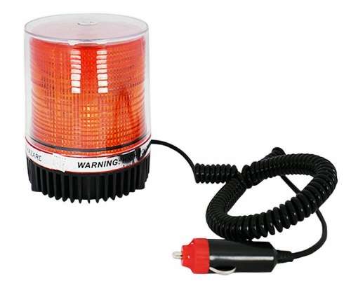 LED Magnetic Warning Strobe Emergency Beacon Light Orange / Amber 12V/24V. Collections are allowed.
