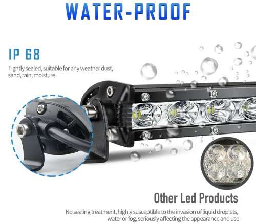 LED Light Bar 49cm Ultra Slim Design 9~60V DC 54W. Collections allowed.