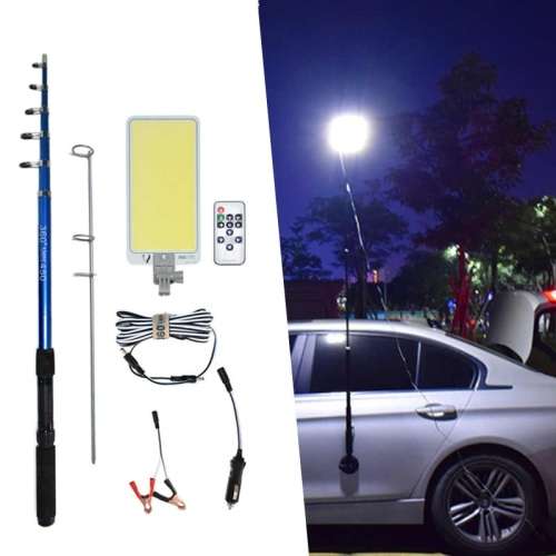 Outdoor LED Multifunction Light, Telescopic Rod ideal for Camping, Fishing. Collections Allowed.