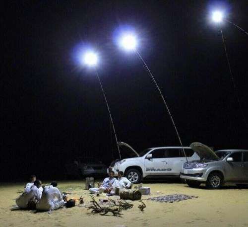 Outdoor LED Multifunction Light, Telescopic Rod ideal for Camping, Fishing. Collections Allowed.