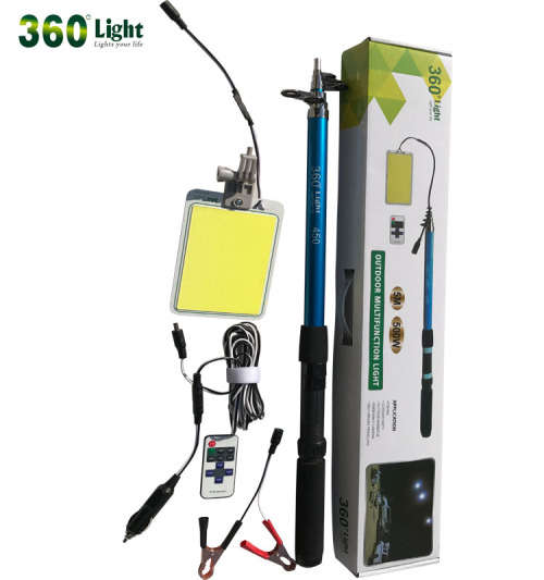 Outdoor LED Multifunction Light, Telescopic Rod ideal for Camping, Fishing. Collections Allowed.