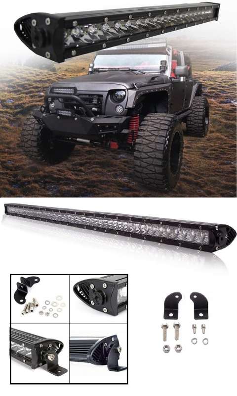 LED Light Bar 50inch Ultra Slim Design Single Row. Collections allowed.