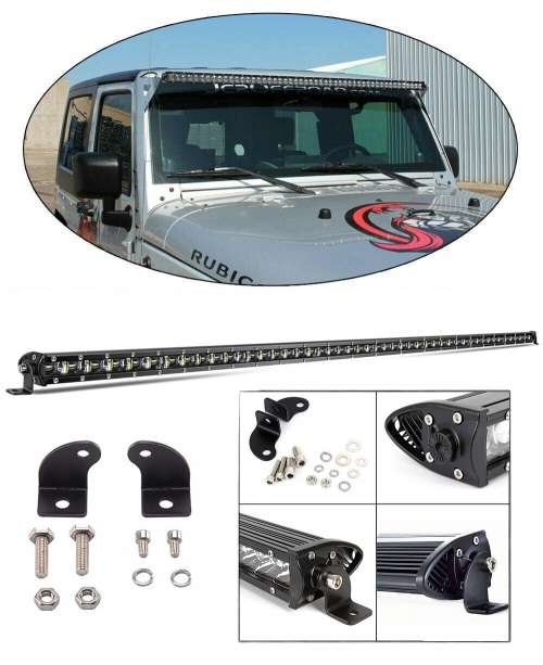 LED Light Bar 50inch Ultra Slim Design Single Row. Collections allowed.