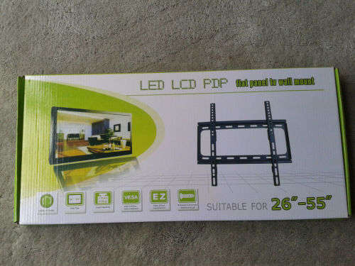 TV Wall Mount Bracket, Flat Panel TV Wall Bracket 26`` ~ 55`` inches. Collections are allowed.