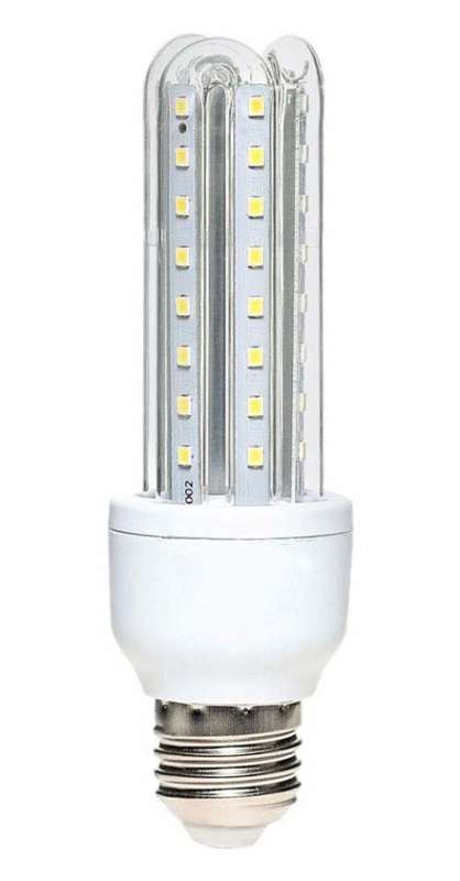 12V LED Light Bulbs: 7W Glass Covered U-Shape Energy Saver 12V in E27. Collections allowed