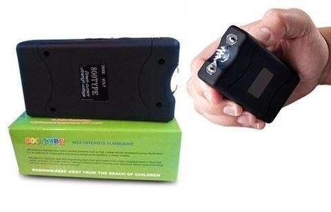 Portable and Durable Electric Shock Stun Gun Self Defence Device with A Torch. Collections Allowed