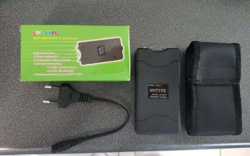 Portable and Durable Electric Shock Stun Gun Self Defence Device with A Torch. Collections Allowed