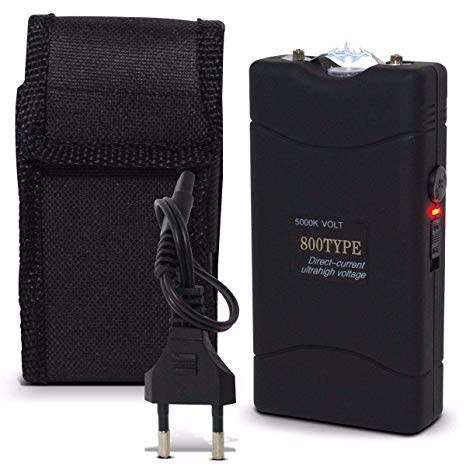 Portable and Durable Electric Shock Stun Gun Self Defence Device with A Torch. Collections Allowed