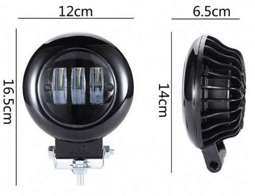 LED Bike Vehicle Spot Lights 30W 10V~32V DC. Collections are allowed.