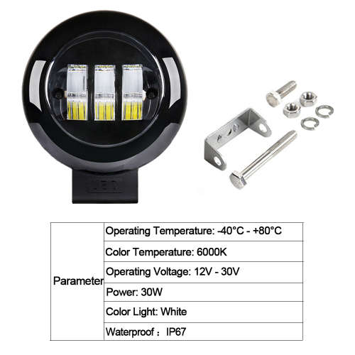 LED Bike Vehicle Spot Lights 30W 10V~32V DC. Collections are allowed.