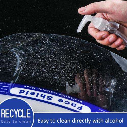 Face Shield Protective Anti-Fog Safe, Comfortable and Re-Usable. Collections Are Allowed.