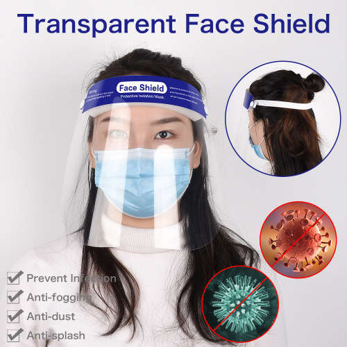 Face Shield Protective Anti-Fog Safe, Comfortable and Re-Usable. Collections Are Allowed.