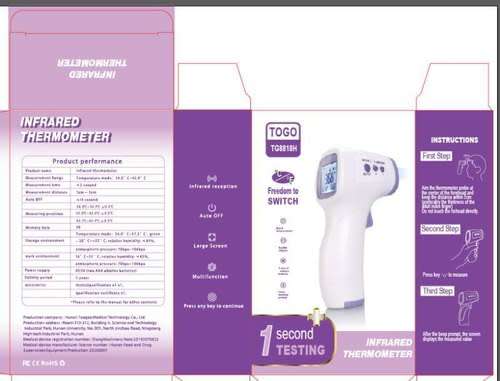InfraRed Thermometer, Smart Safe Digital Non-Contact.No Shipping fees. Collections are allowed.