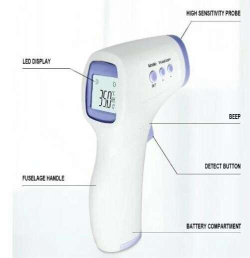 InfraRed Thermometer, Smart Safe Digital Non-Contact.No Shipping fees. Collections are allowed.