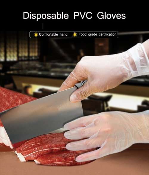 50x Protective Vinyl Gloves Disposable Latex-free and powder-free Brand New. Collections allowed.