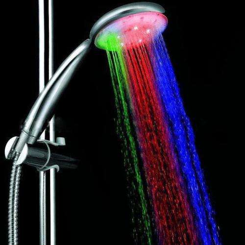 LED MultiColour Shower Head, Colour Changing. Collections Are Allowed.