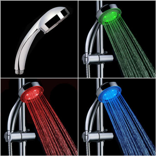 LED MultiColour Shower Head, Colour Changing. Collections Are Allowed.