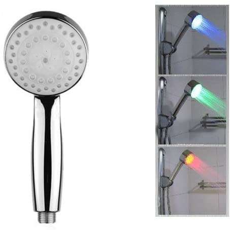 LED MultiColour Shower Head, Colour Changing. Collections Are Allowed.