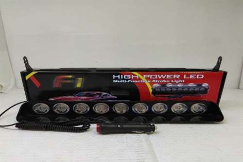 9LEDs Version Dashboard Windscreen Flash Strobe Very Long LED Dash Light Bar. Collections Allowed.