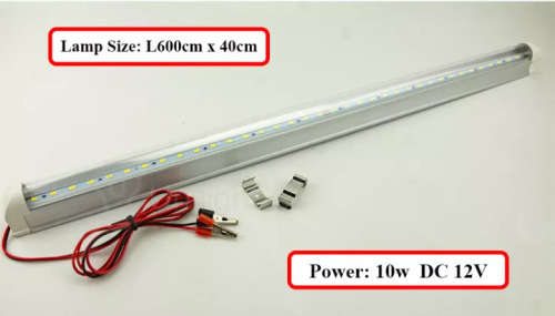 Premium Quality 12Volts LED Tube Lights T8 Integrated with Clear Covers, Cables. Collections allowed