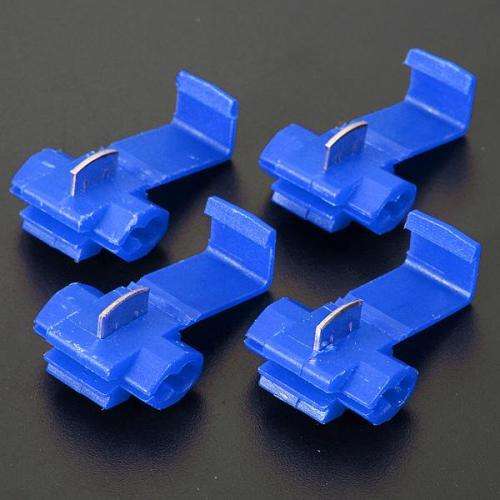 Solderless Wire Connectors Terminals Crimp Electrical Lock Quick Splice. Collections are allowed