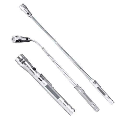 Flexi Torch 3-LED Telescopic Flexible Bendable Magnetic Pick-Up Tool Flashlight. Collections Allowed