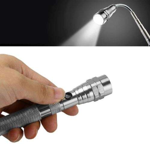Flexi Torch 3-LED Telescopic Flexible Bendable Magnetic Pick-Up Tool Flashlight. Collections Allowed