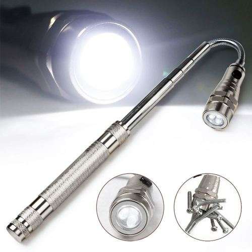 Flexi Torch 3-LED Telescopic Flexible Bendable Magnetic Pick-Up Tool Flashlight. Collections Allowed