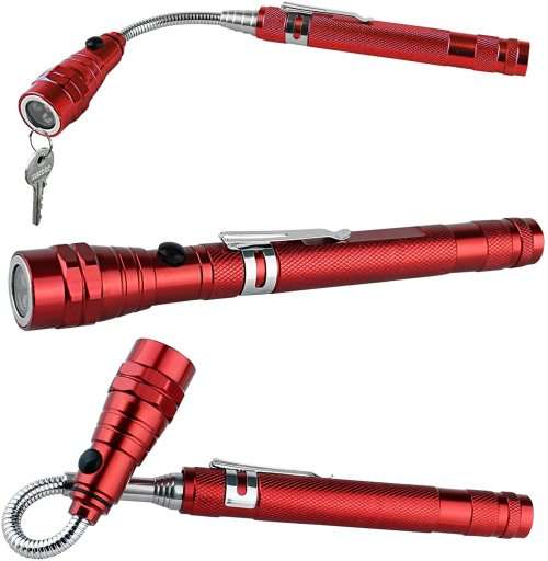 Flexi Torch 3-LED Telescopic Flexible Bendable Magnetic Pick-Up Tool Flashlight. Collections Allowed