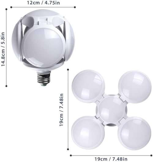 LED Lamp Foldable UFO Football Design 220V NEW Novelty Design. Collections are allowed.