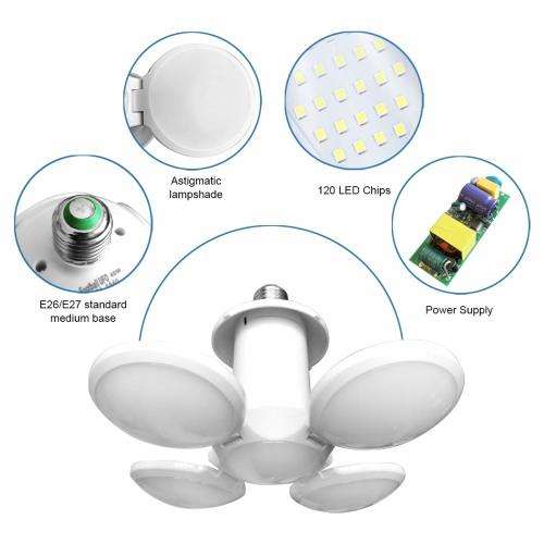 LED Lamp Foldable UFO Football Design 220V NEW Novelty Design. Collections are allowed.