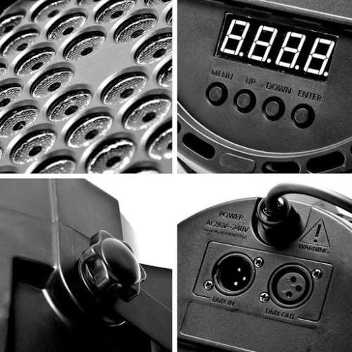 Disco Stage Party LED Light 54 LED Flat PAR DJ Light. Collections allowed.