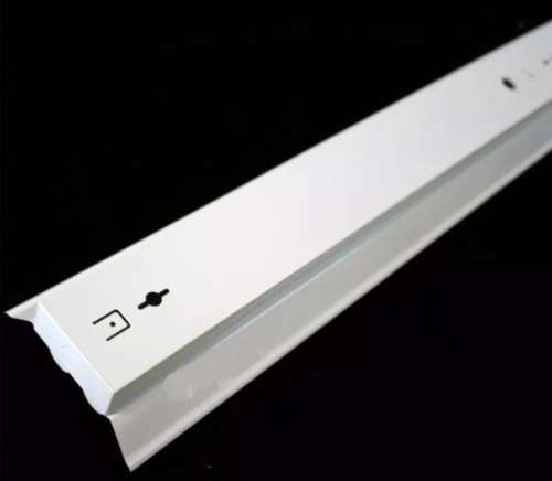 T8 Double Open Channel LED Tube Light Fitting with Reflector 1500mm 5ft 1.5m. Collections allowed