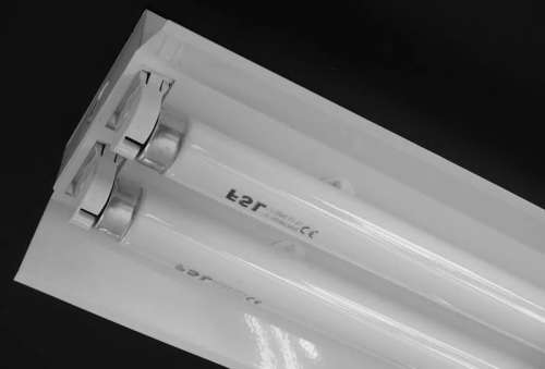 T8 Double Open Channel LED Tube Light Fitting with Reflector 1500mm 5ft 1.5m. Collections allowed