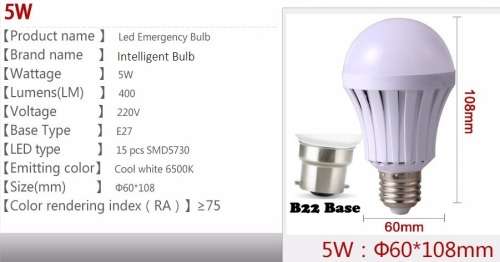 LOAD SHEDDING GLOBES / LIGHT BULBS 5W E27. Collections are allowed.